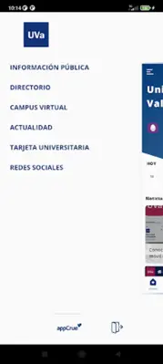 UVa-Universidad de Valladolid android App screenshot 3