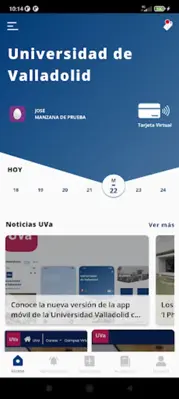 UVa-Universidad de Valladolid android App screenshot 4