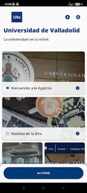 UVa-Universidad de Valladolid android App screenshot 5